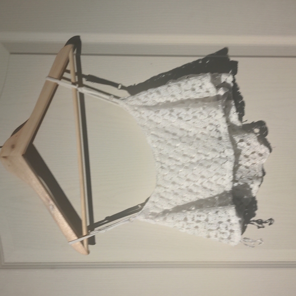 Cecico - lacy camisole crop top - Picture 3 of 3